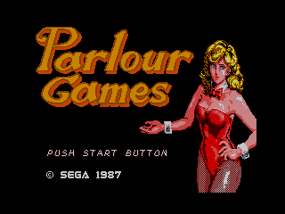 Parlour Games screenshot 3 for Sega Master System